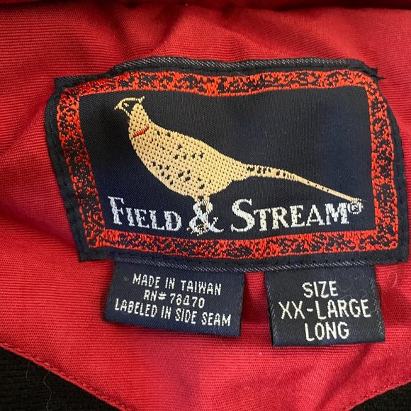 Vintage Men's Field and Stream Windbreaker Bomber Jacket Size XXLarge - Picture 3 of 10